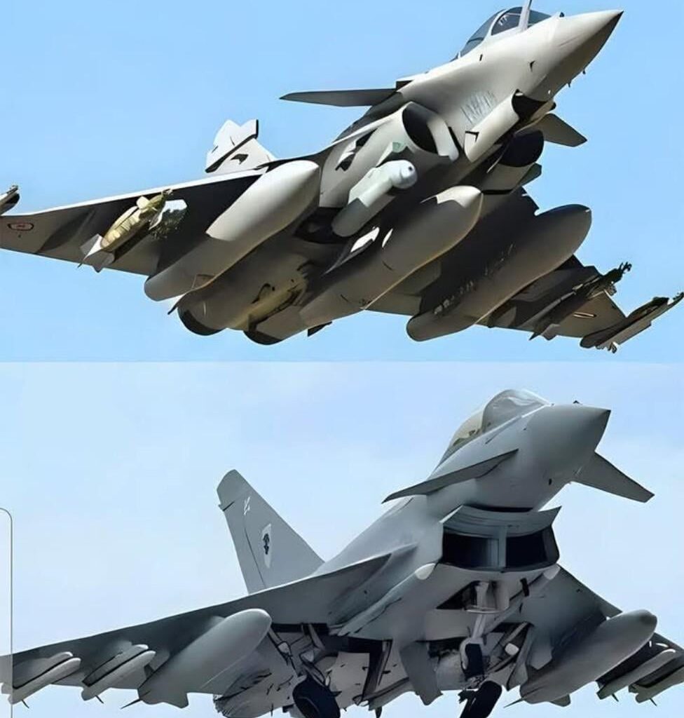 How do you like your European fighter jets? With or without curves?
