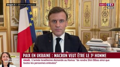 Paix en Ukraine : Macron veut être le troisième homme