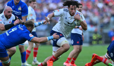 dans un match décousu, les Bleus sont devant face à l'Italie