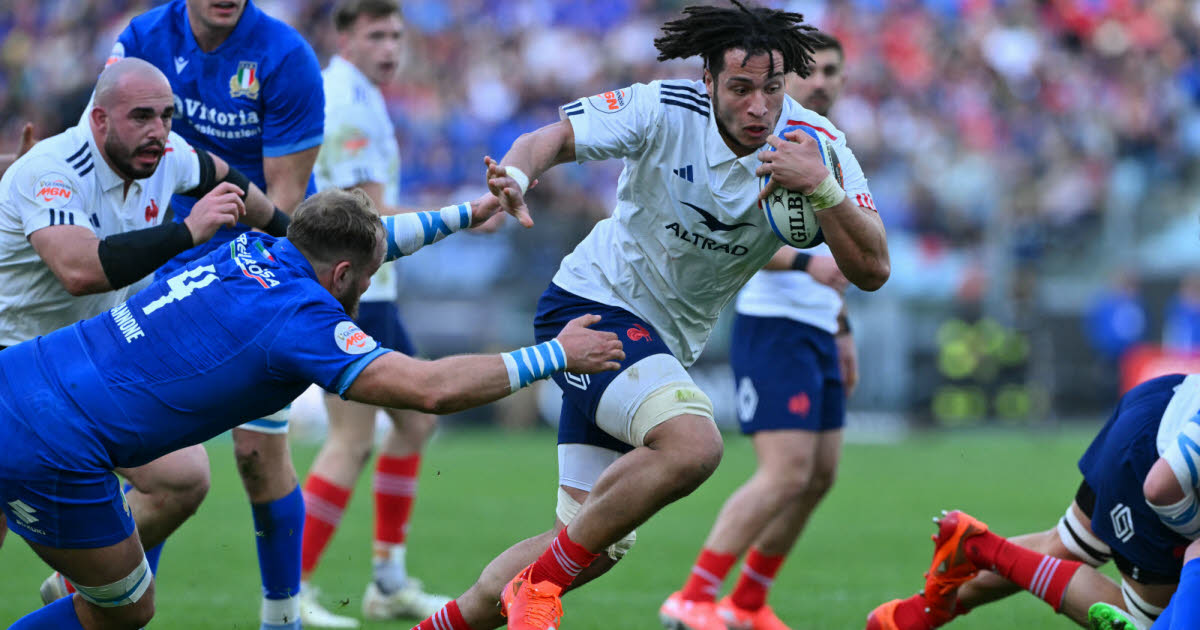 dans un match décousu, les Bleus sont devant face à l'Italie