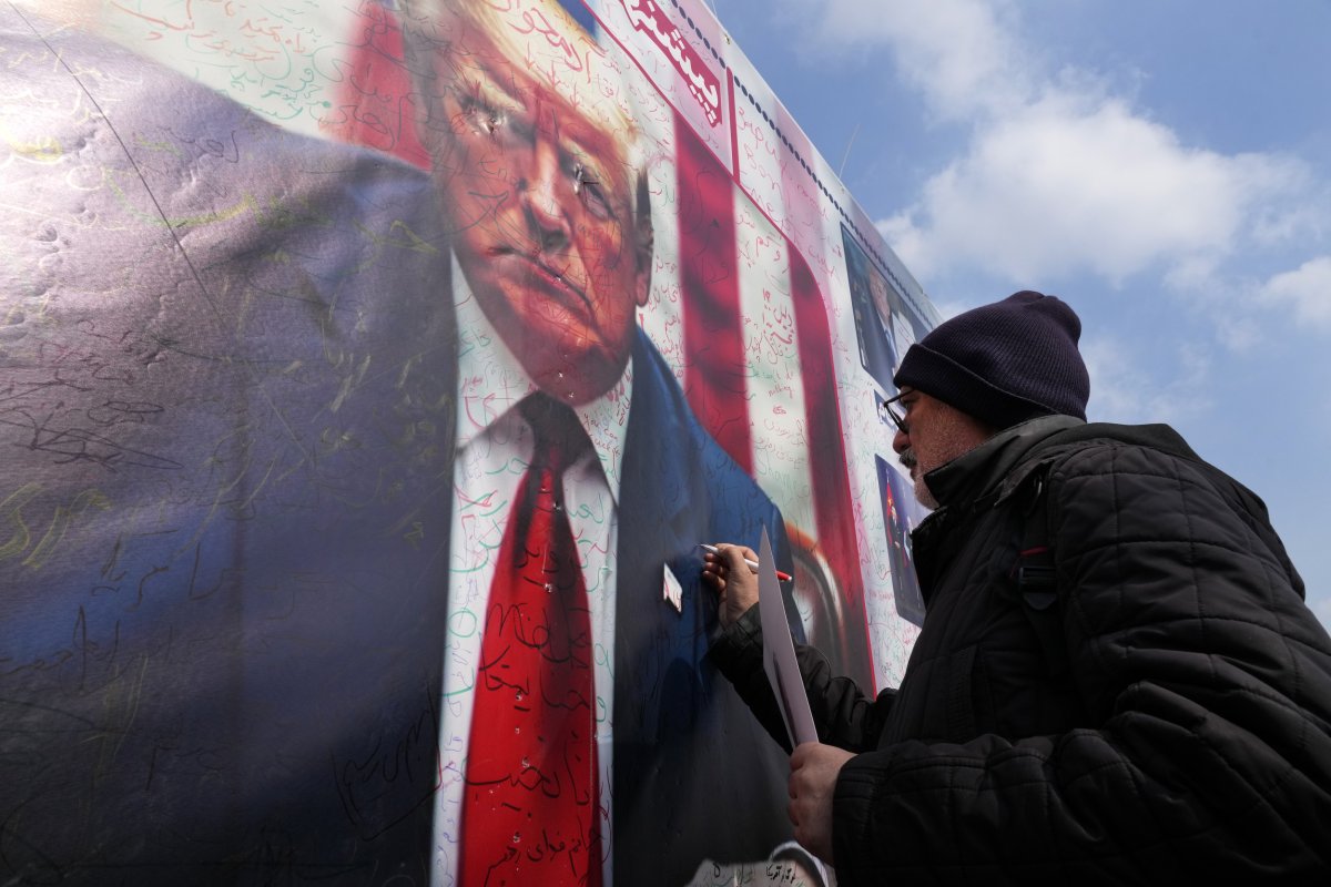 Portrait of the U.S. President Donald Trump