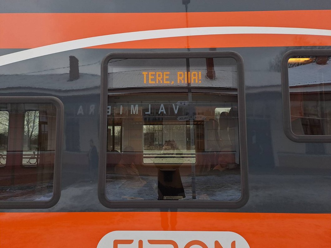 "Elron" testē vilcienu Latvijā