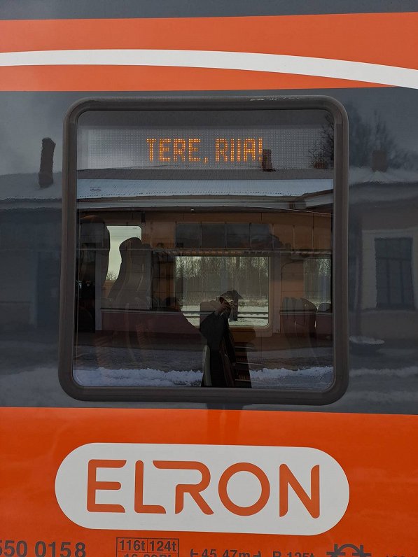 "Elron" testē vilcienu Latvijā