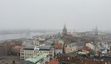 Bad air quality this week in Latvia / Article