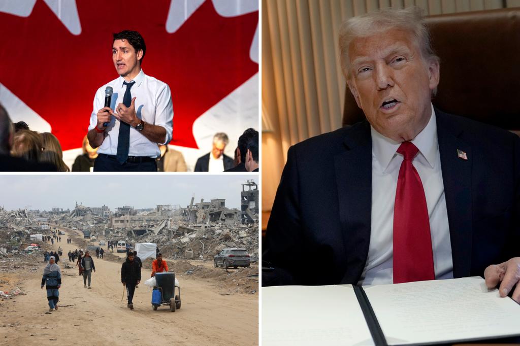 Trump repeats pledge to pursue US ownership of Canada and Gaza: 'Much better off'
