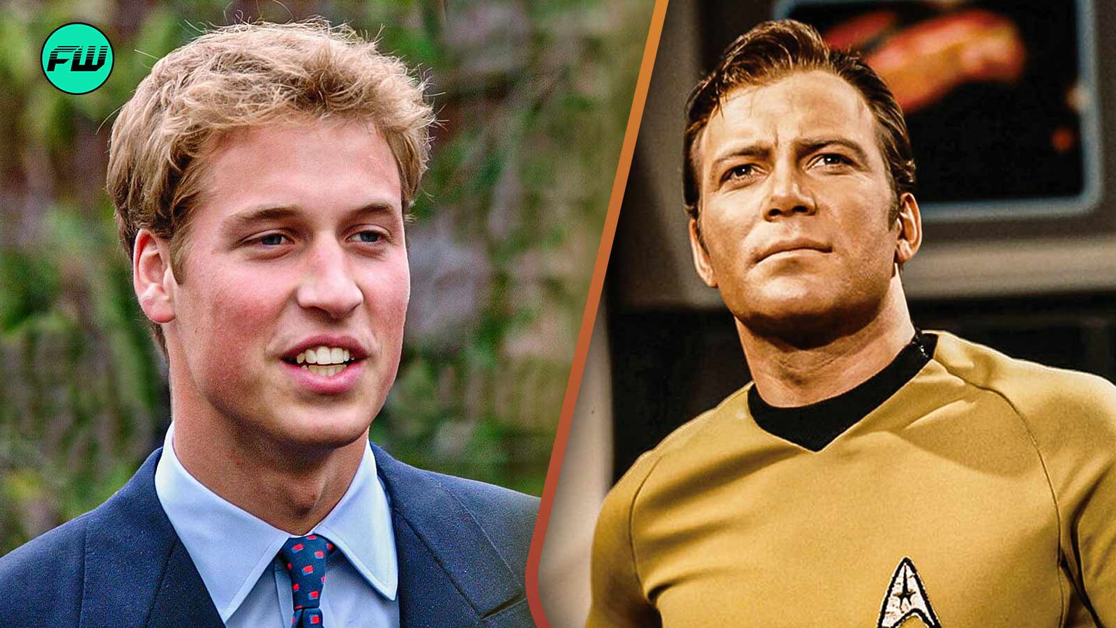 prince william and william shatner from star trek