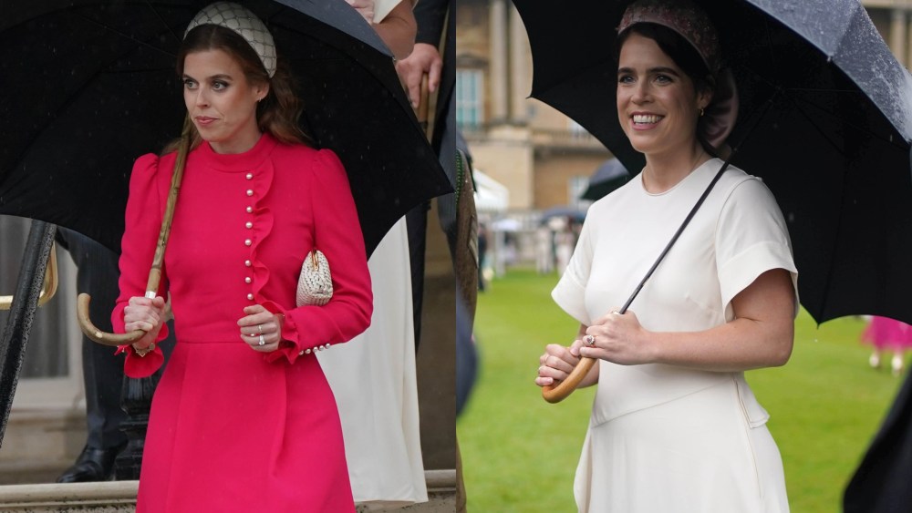 princess beatrice, princess eugenie, buckingham palace