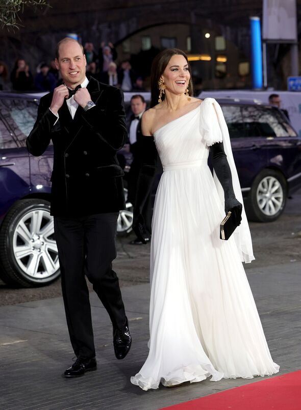 The Prince And Princess Of Wales Attend The EE BAFTA Film Awards 2023