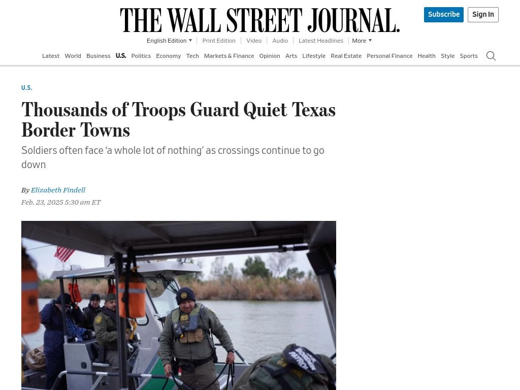 Trump made a big deal about sending military troops to the border because of an alleged "national emergency" but the soldiers are just sitting around with nothing to do