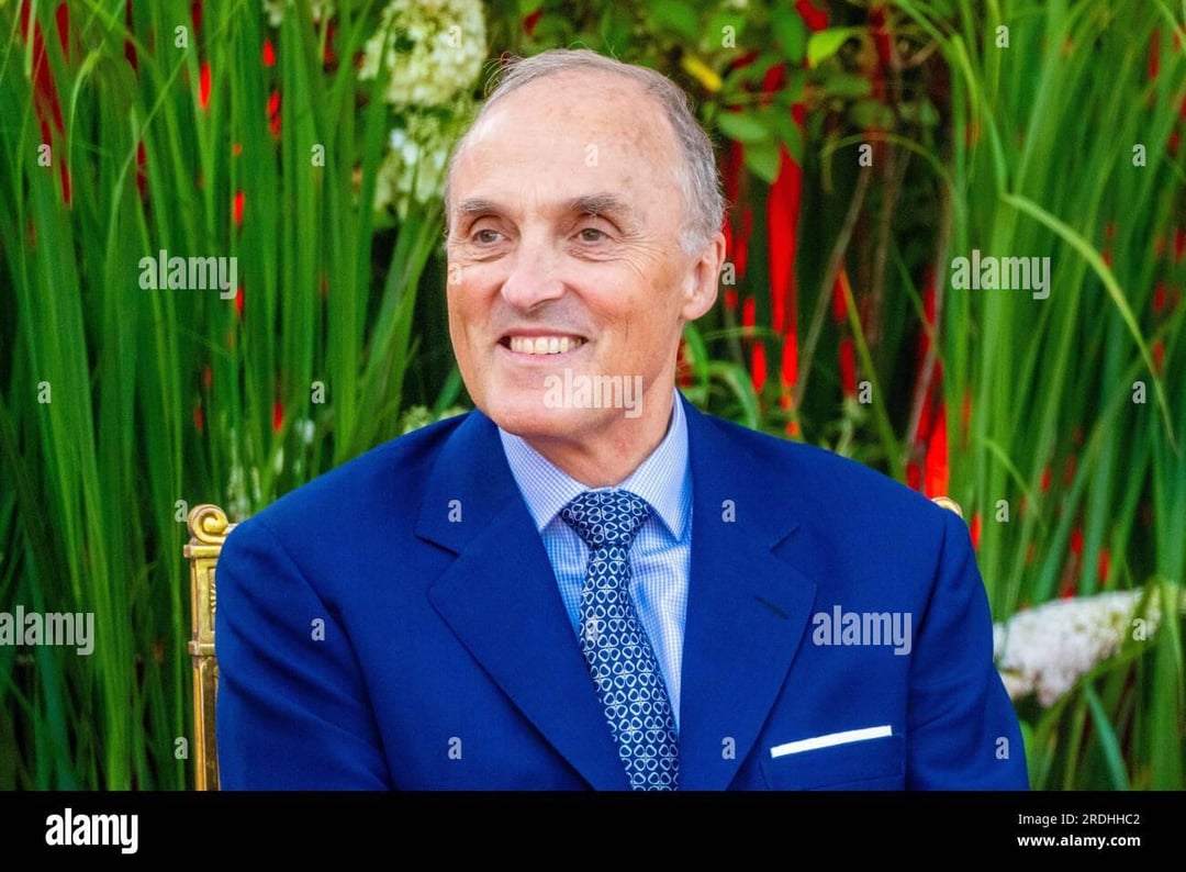Prince Lorenz of Belgium Smiling