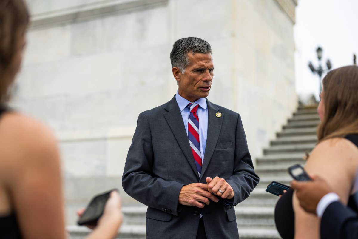 Rep. Dan Meuser (R-PA) speaks to reporters 