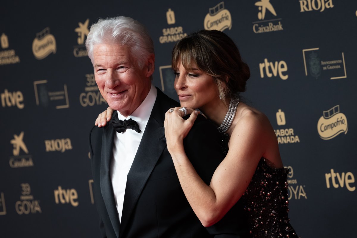 Richard Gere and Alejandra Silva