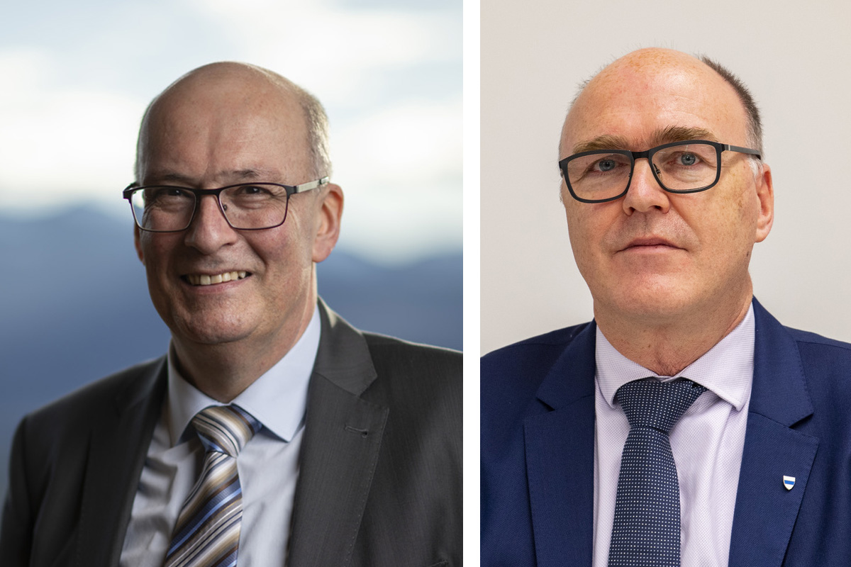 Markus Ritter und Martin Pfister