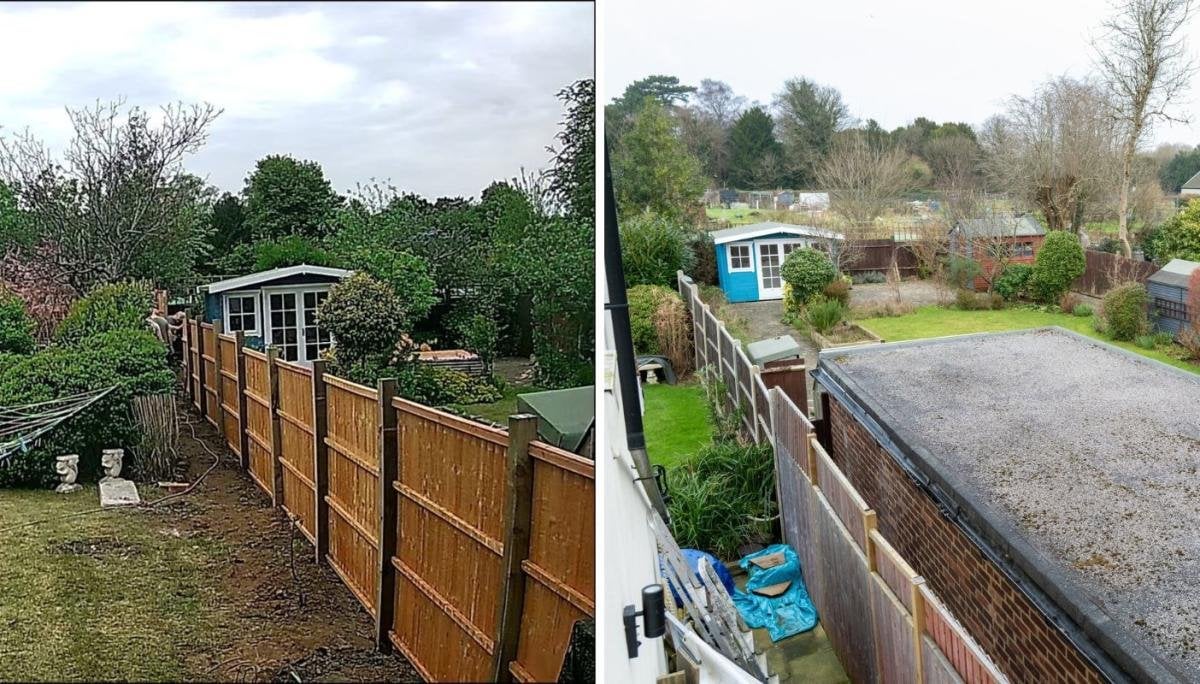 Couple watched neighbours ‘land grab’ section of their garden while on holiday