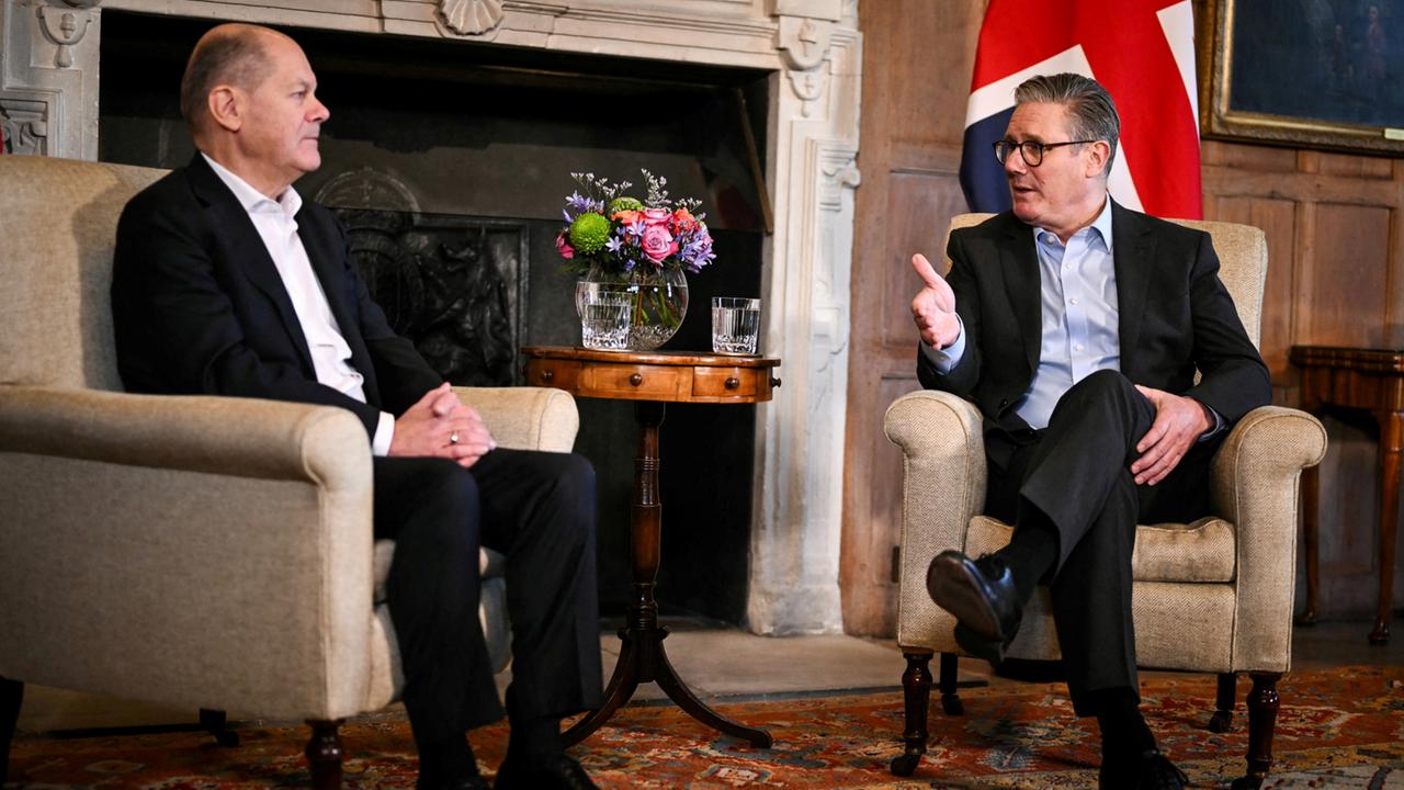 Scholz trifft Starmer: Vor der Wahl noch einmal schöne Bilder