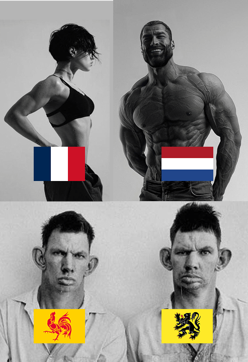 France... Looking at our children makes me think we might be brother and sister?