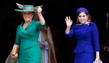 The Duchess of York pictured with her daughter, Princess Beatrice, in 2018