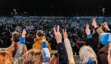Massenproteste in der Slowakei gegen Ministerpräsident Fico