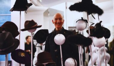 Milliner Stephen Jones on wearing multiple hats at London Fashion Week