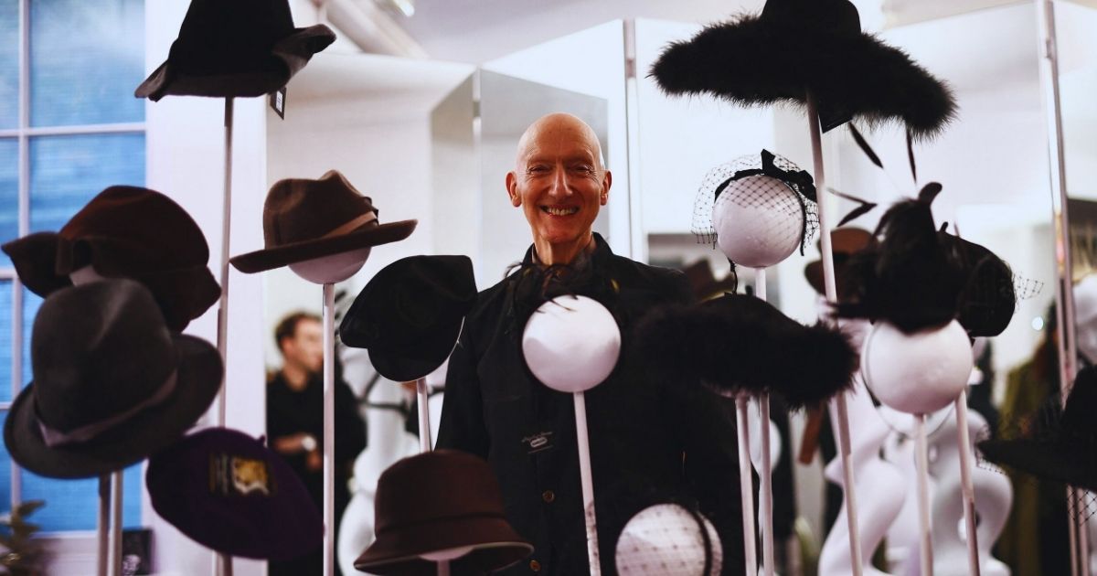 Milliner Stephen Jones on wearing multiple hats at London Fashion Week