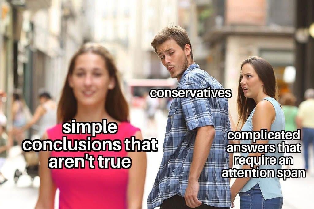 I’m not saying this is how we got into this mess. Actually yes I am.