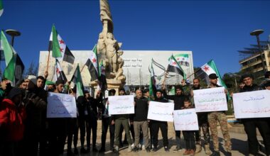 People in Aleppo urge Syrian President al-Sharaa to launch operation against PKK/YPG terrorists