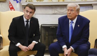 Nach Treffen mit Trump: Macron sieht "Wendepunkt" in Gesprächen über Ukraine