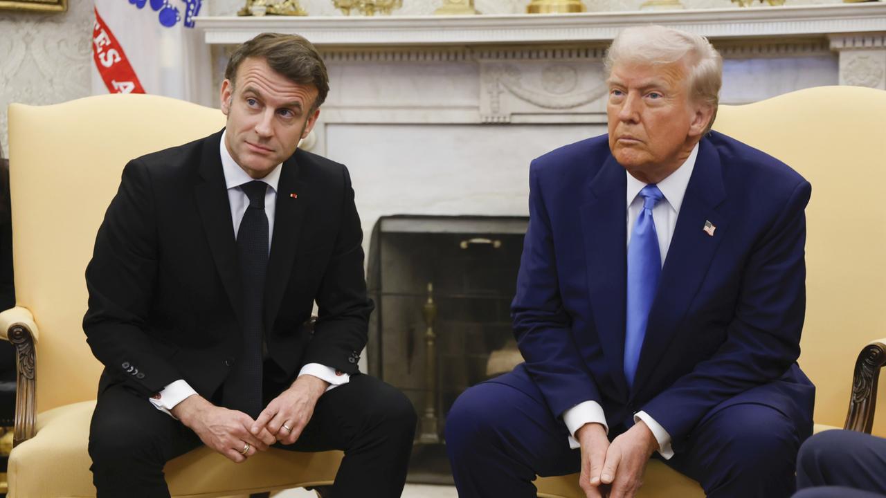 Nach Treffen mit Trump: Macron sieht "Wendepunkt" in Gesprächen über Ukraine