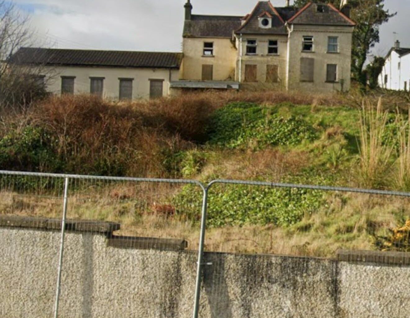 Abandoned Building Beside Donaghadee golf club