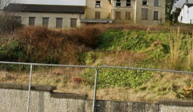 Abandoned Building Beside Donaghadee golf club