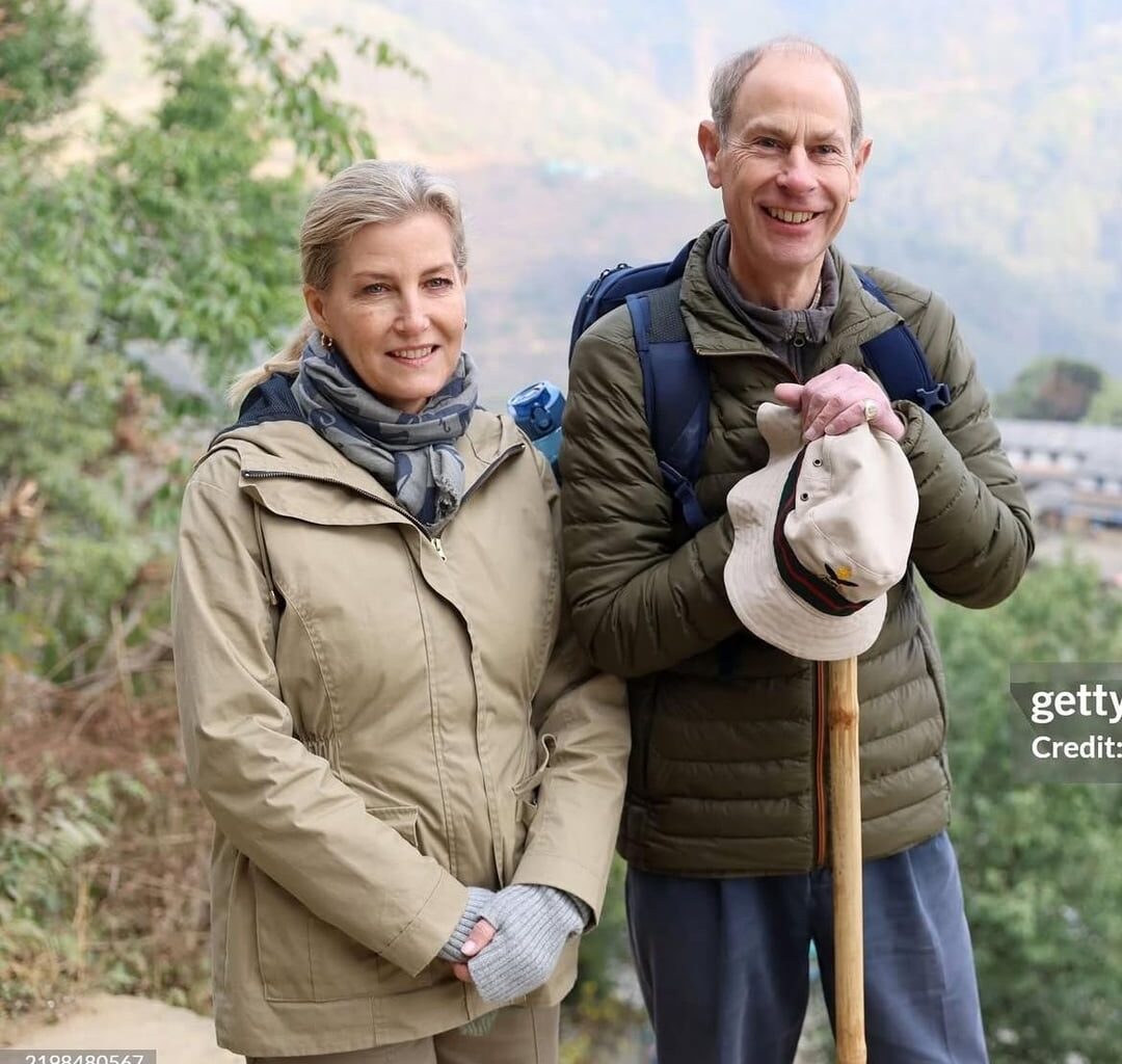 Edward and Sophie were heard exchanging jokes and holding hands while visiting a botanical garden in Nepal. When asked about the secret to their 25 year marriage Edward said “we’re best friends”