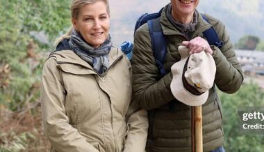 Edward and Sophie were heard exchanging jokes and holding hands while visiting a botanical garden in Nepal. When asked about the secret to their 25 year marriage Edward said “we’re best friends”