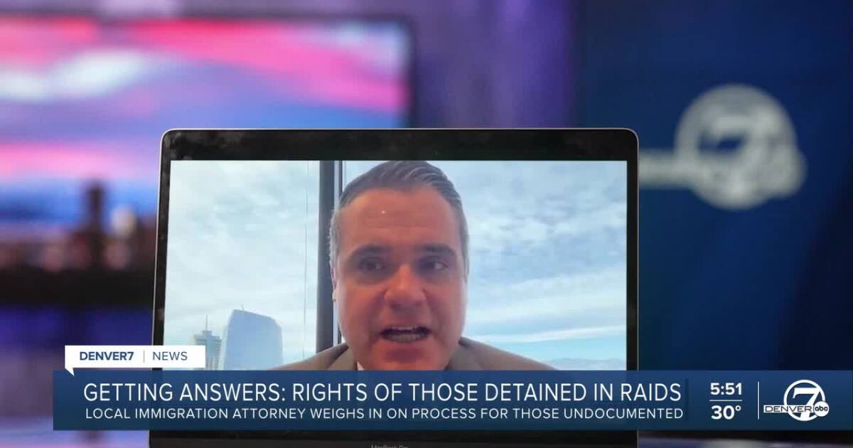 Immigration attorney outlines rights for anyone detained in federal raids