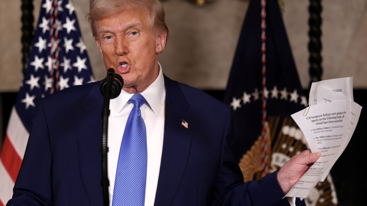 Trump claims expanded power over independent agencies : NPR