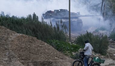 Israeli tanks move into the occupied West Bank