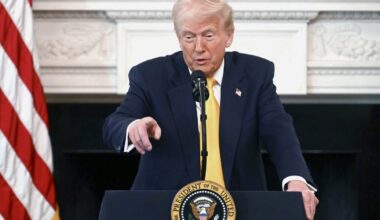 Trump spars with Maine Gov. Janet Mills at the White House over transgender athletes