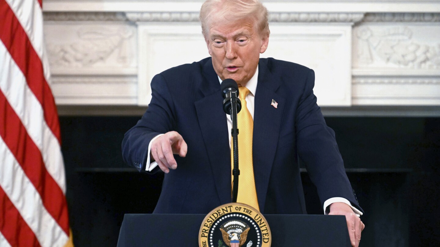 Trump spars with Maine Gov. Janet Mills at the White House over transgender athletes