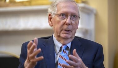 Sen. Mitch McConnell won't seek reelection in Kentucky in 2026