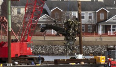 Trump blames 'obsolete' US air traffic control system for the plane and chopper collision near DC