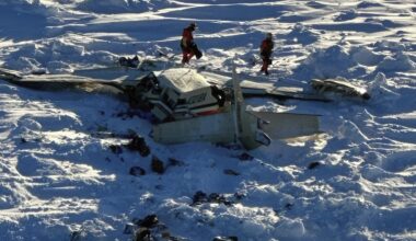 Crews rush to recover commuter plane found crashed on Alaska sea ice before expected snow and wind