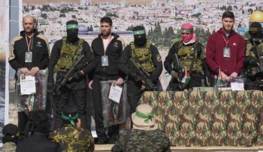 Israel begins releasing Palestinian prisoners after Hamas freed 3 hostages