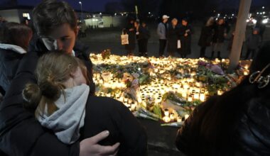 One of the victims of Sweden's deadliest mass shooting called his fiancee to say he loved her