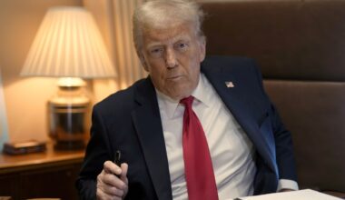 Live Trump updates: Palestinians won’t have right to return to Gaza, Trump says