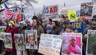 Forced leaves start for thousands at USAID under a Trump plan to gut the foreign aid agency