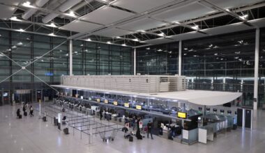 A two-day strike at Munich Airport results in most flights being canceled