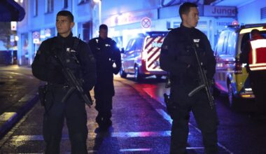 Suspected Islamic extremist charged in deadly German knife attack that left 3 dead and 10 wounded