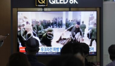 North Korea appears to have sent more troops to Russia to back its war against Ukraine, Seoul says