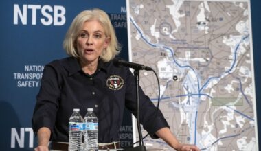 Helicopter crew in collision with plane may not have heard key instruction from tower, NTSB says
