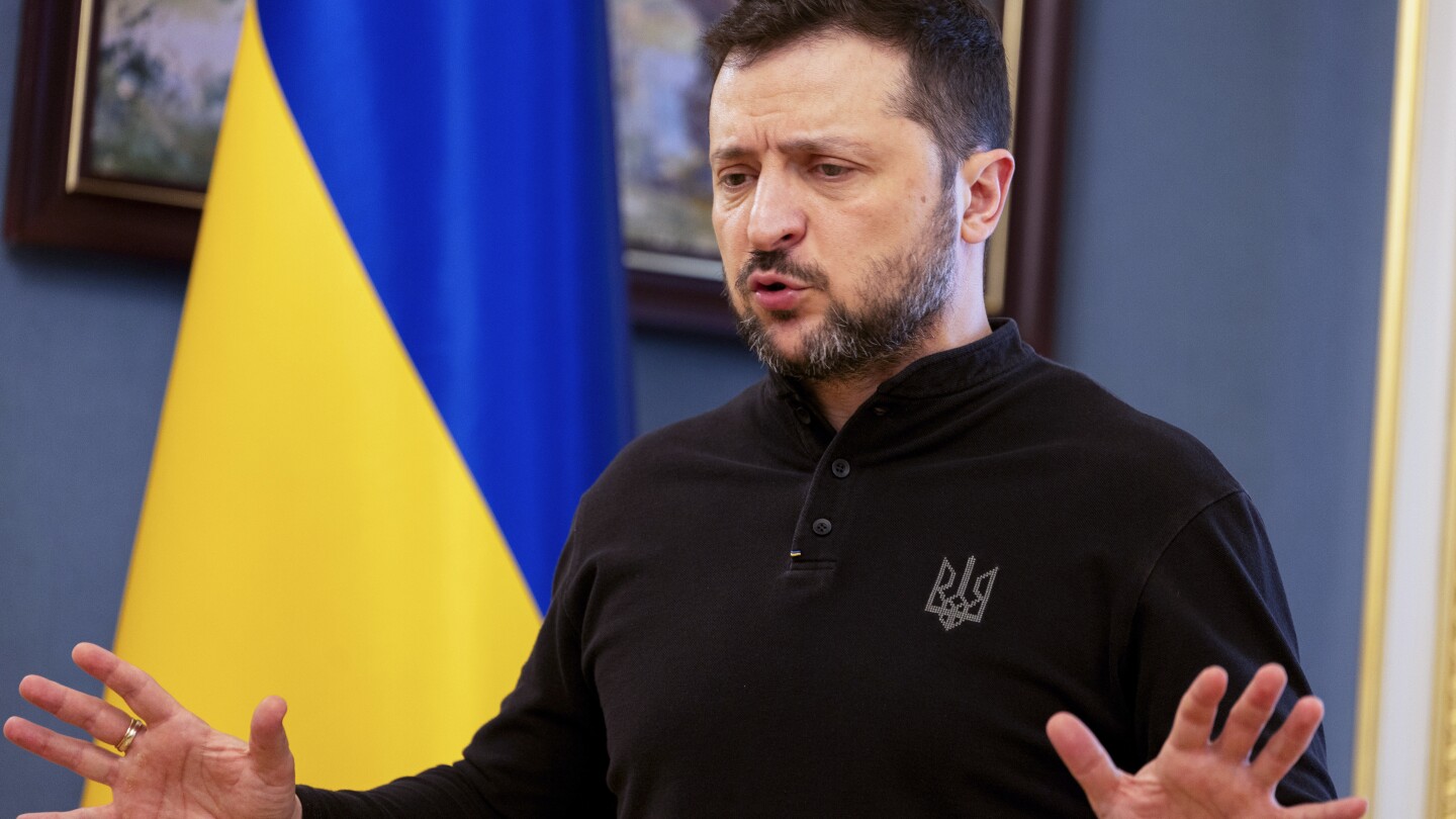 Trump is living in a Russian 'disinformation space,' says Zelenskyy