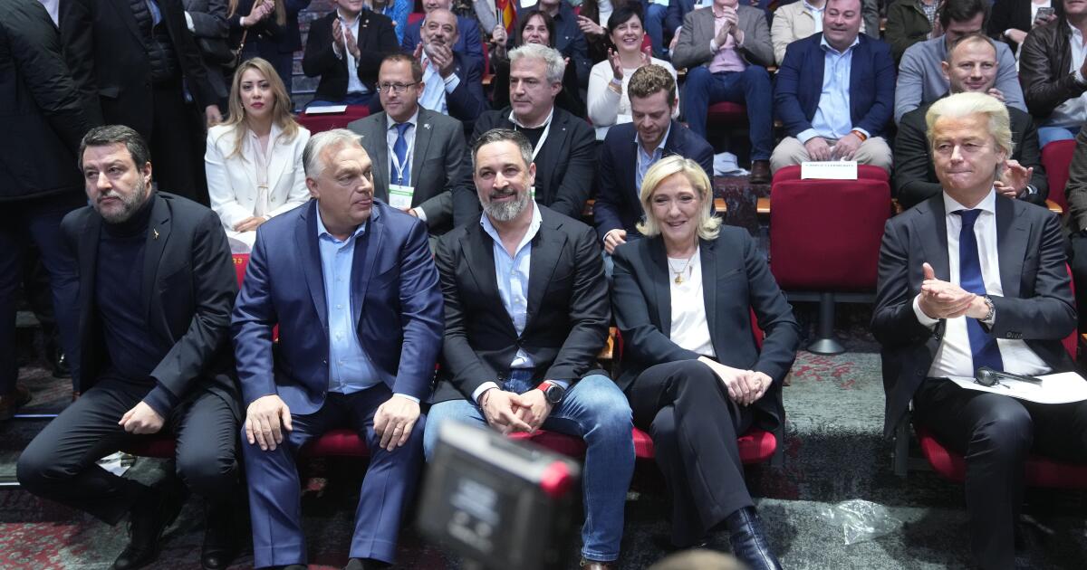 Europe's far-right leaders applaud Trump and downplay tariff threats